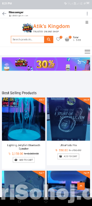 eCommerce website